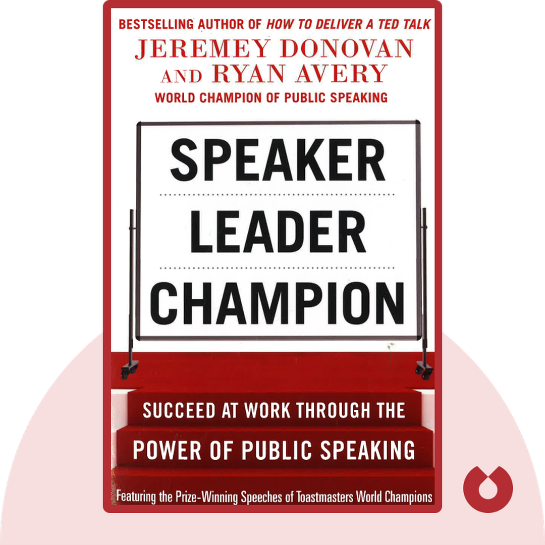 Speaker, Leader, Champion cover
