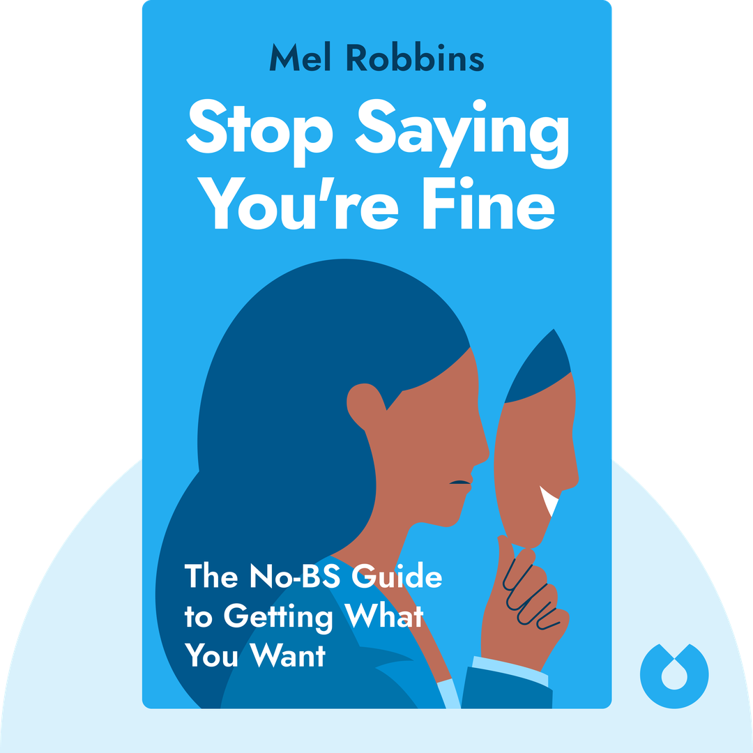 Stop Saying You're Fine cover