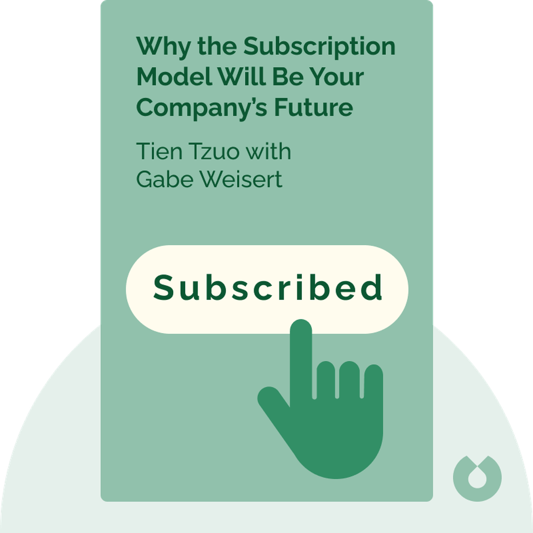Subscribed audiobook cover - Why the Subscription Model Will Be Your Company’s Future – and What to Do About It