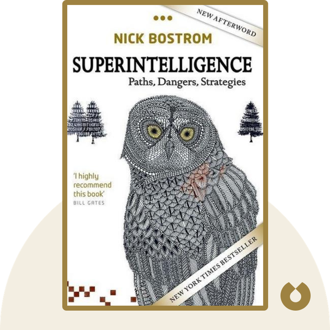 Superintelligence audiobook cover - Paths, Dangers, Strategies