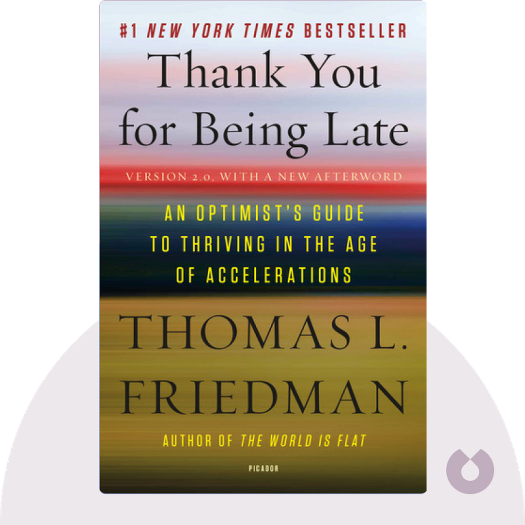 Thank You for Being Late cover