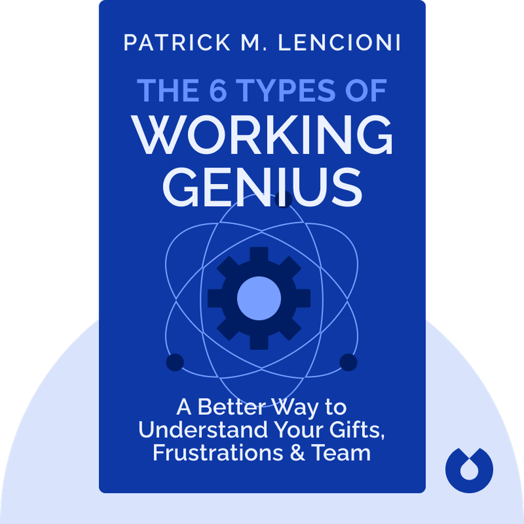 The 6 Types of Working Genius audiobook cover - A Better Way to Understand Your Gifts, Your Frustrations, and Your Team