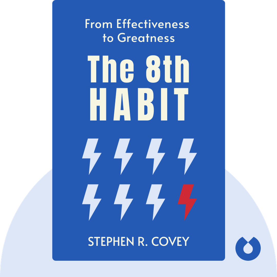 The 8th Habit audiobook cover - From Effectiveness to Greatness