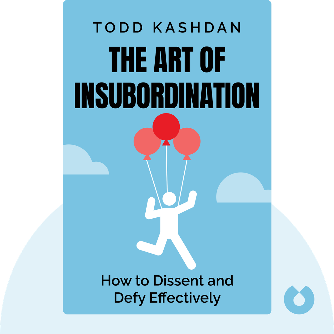 The Art of Insubordination cover