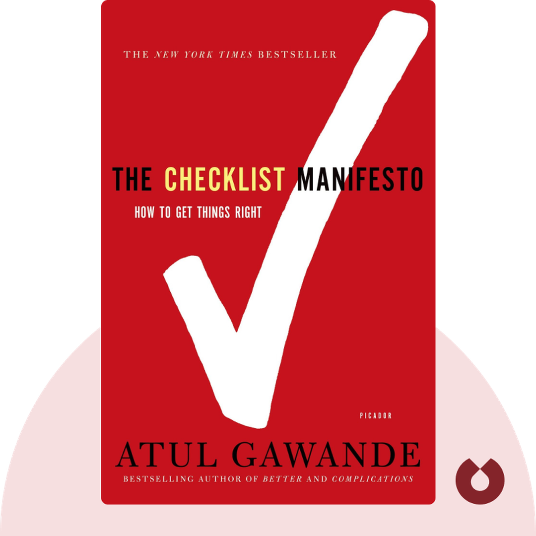 The Checklist Manifesto cover