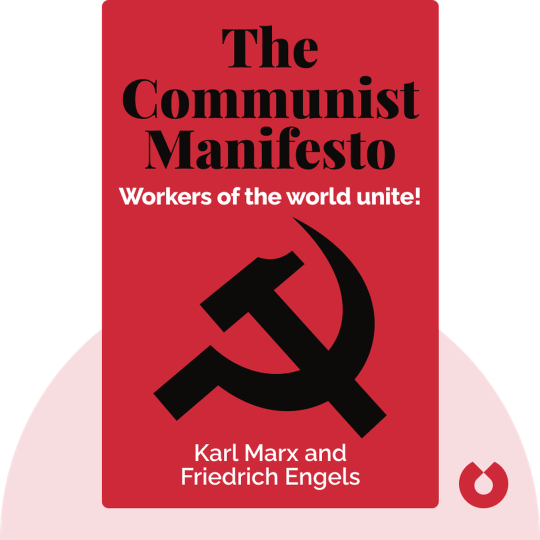 The Communist Manifesto audiobook cover - Workers of the world unite!