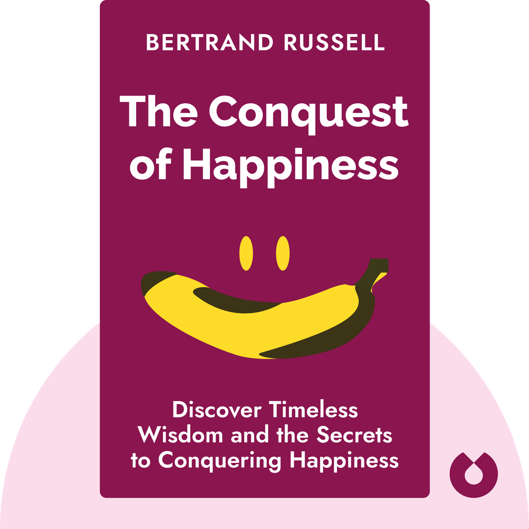 The Conquest of Happiness cover