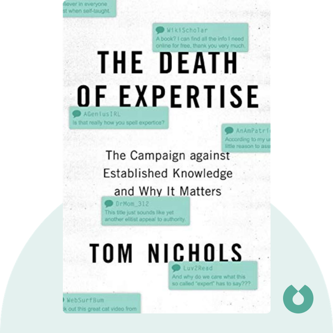 The Death of Expertise cover