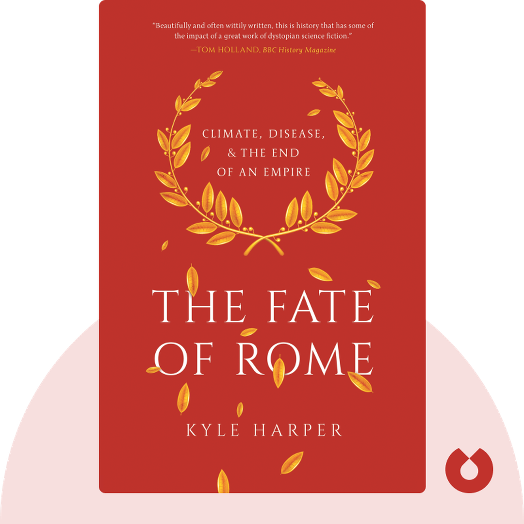 The Fate of Rome audiobook cover - Climate, Disease, and the End of an Empire