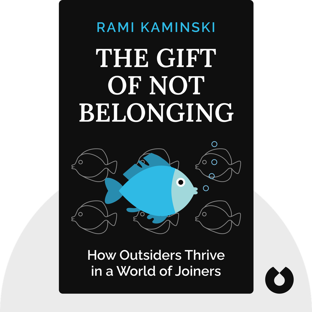 The Gift of Not Belonging cover