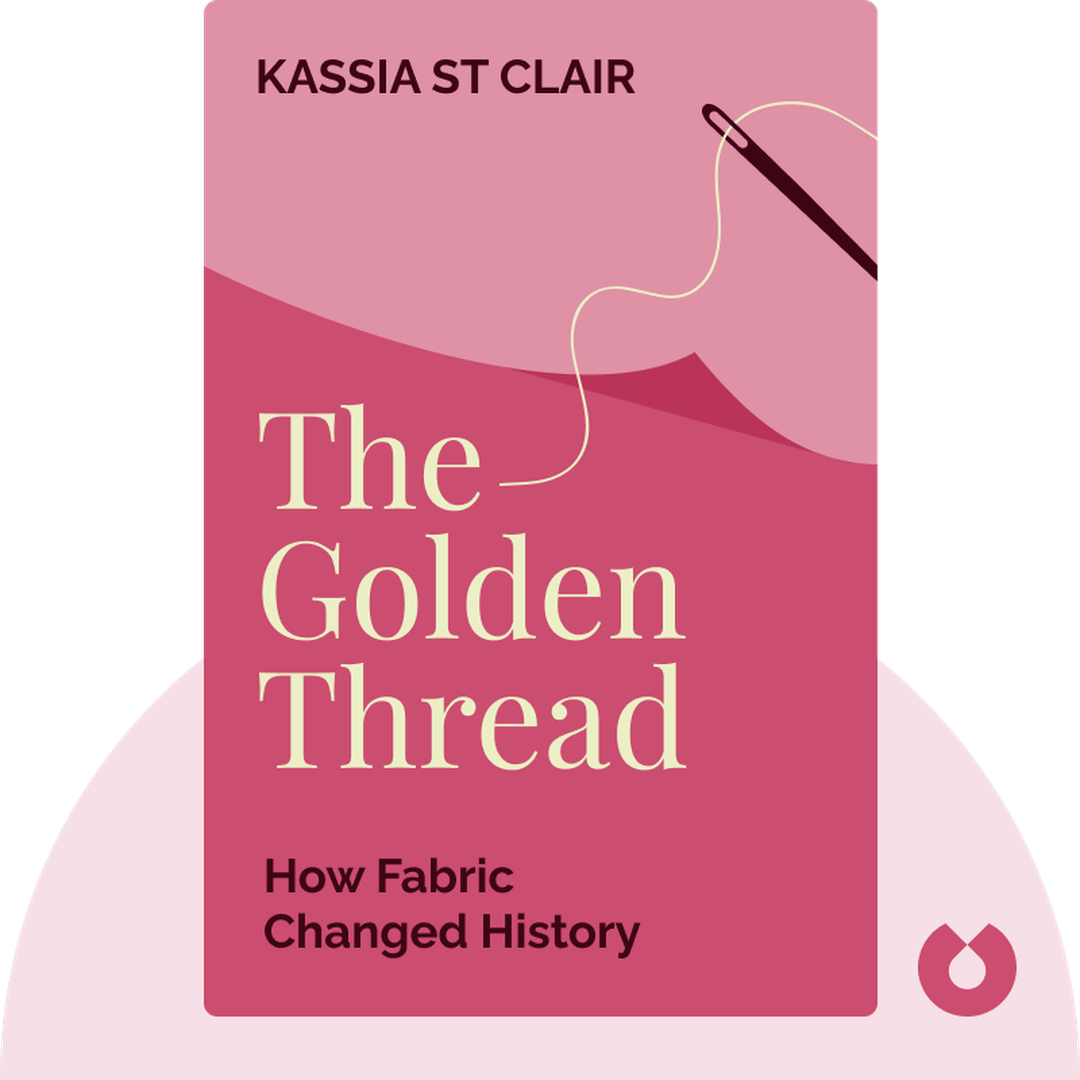 The Golden Thread audiobook cover - How Fabric Changed History