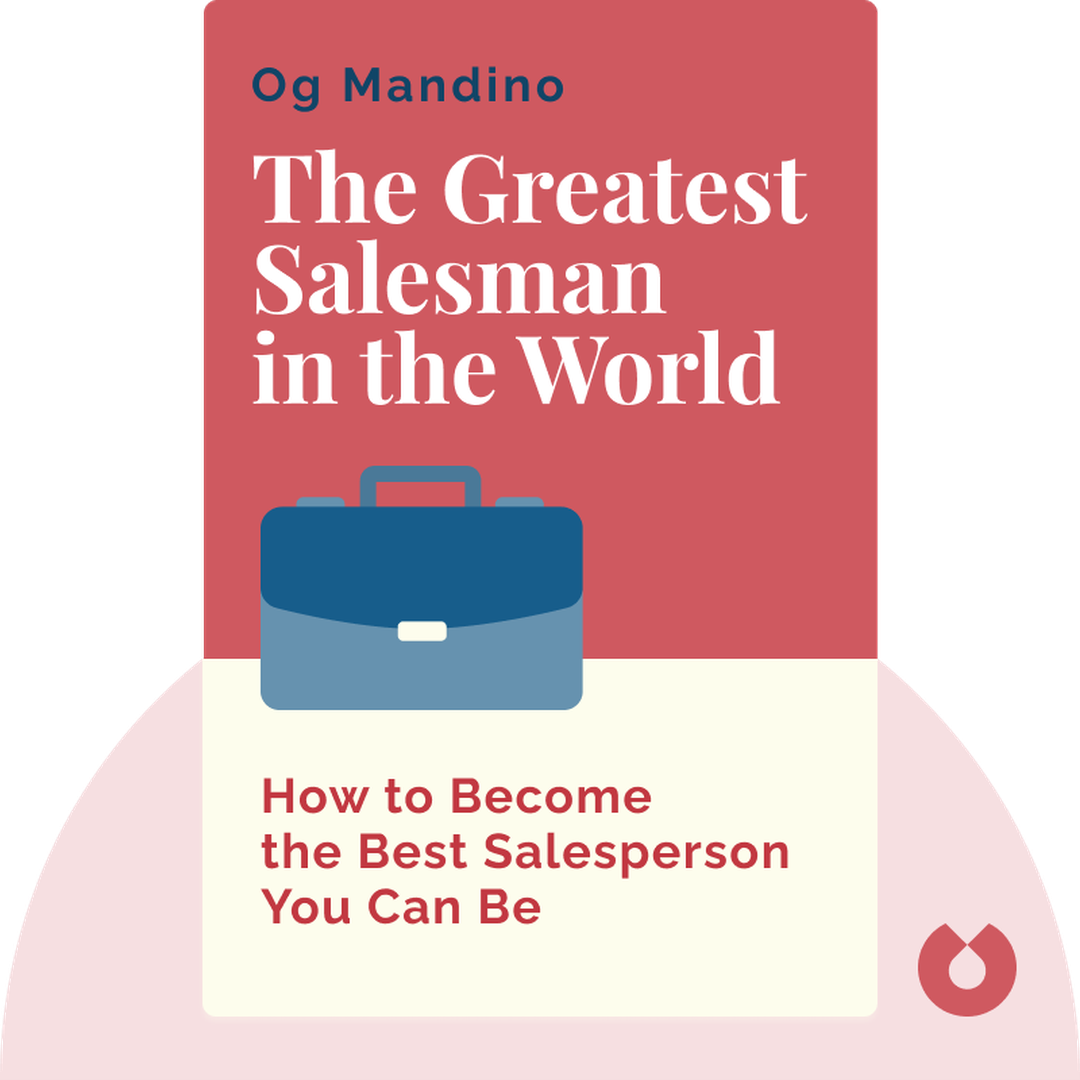 The Greatest Salesman in the World cover