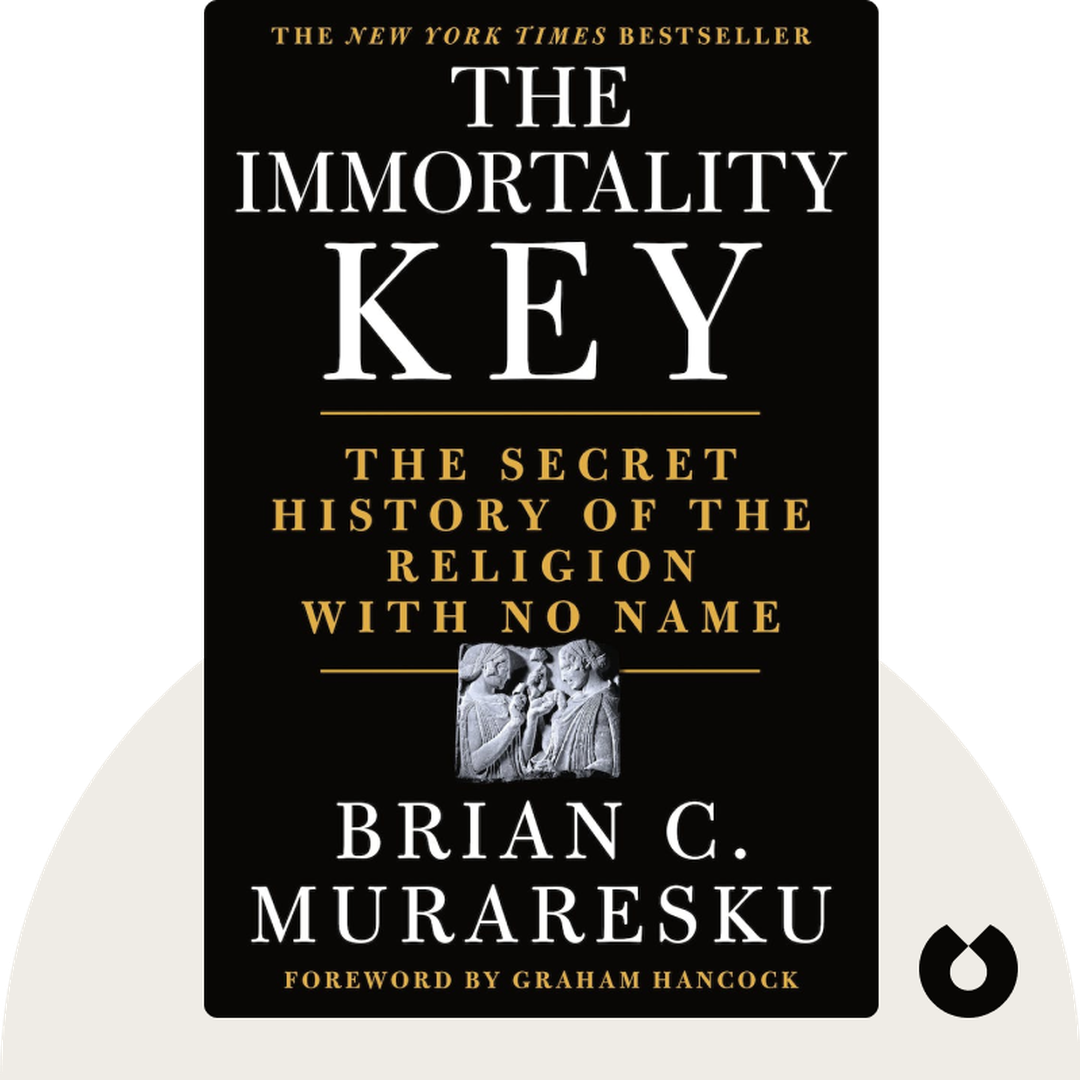 The Immortality Key audiobook cover - The Secret History of the Religion with No Name
