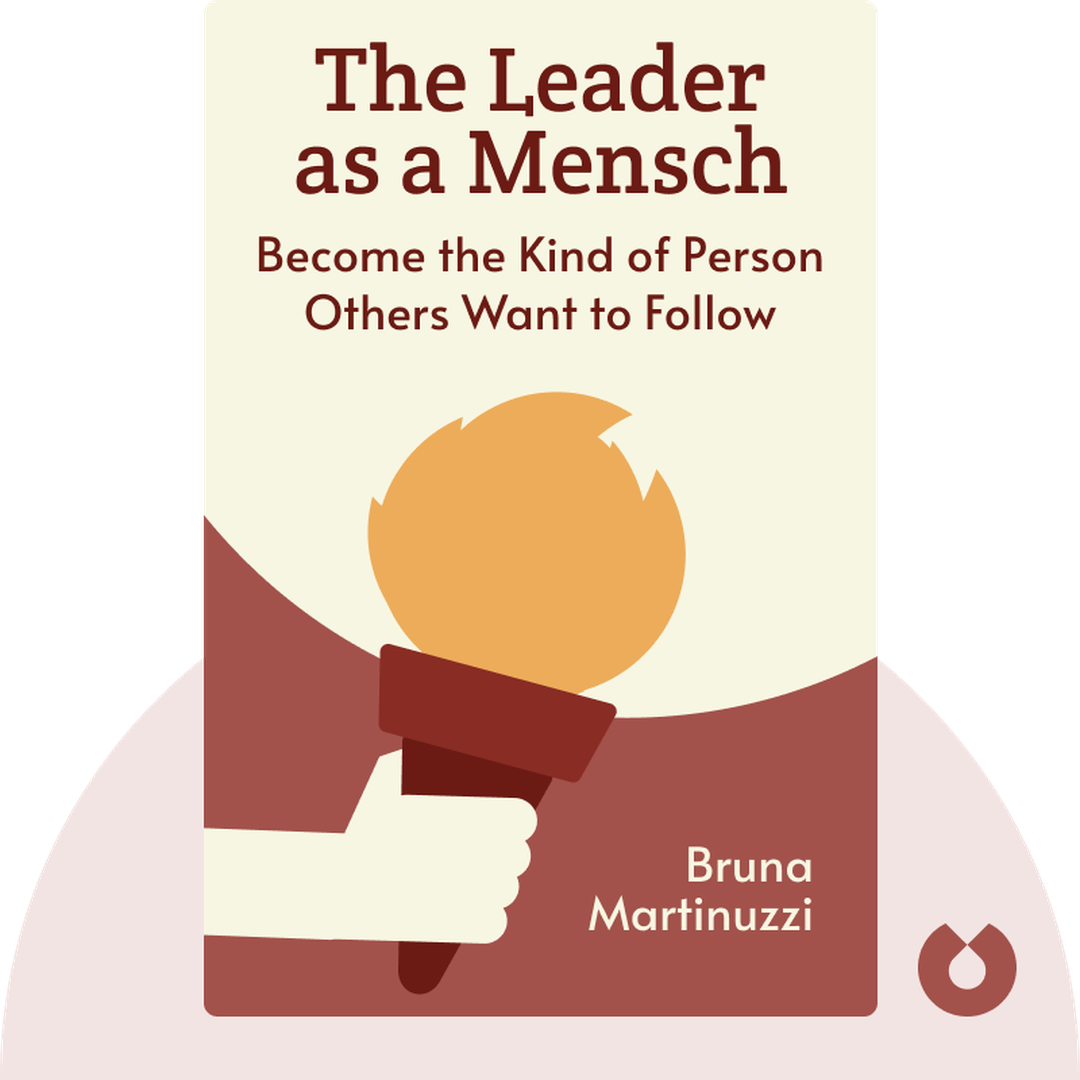 The Leader as a Mensch cover