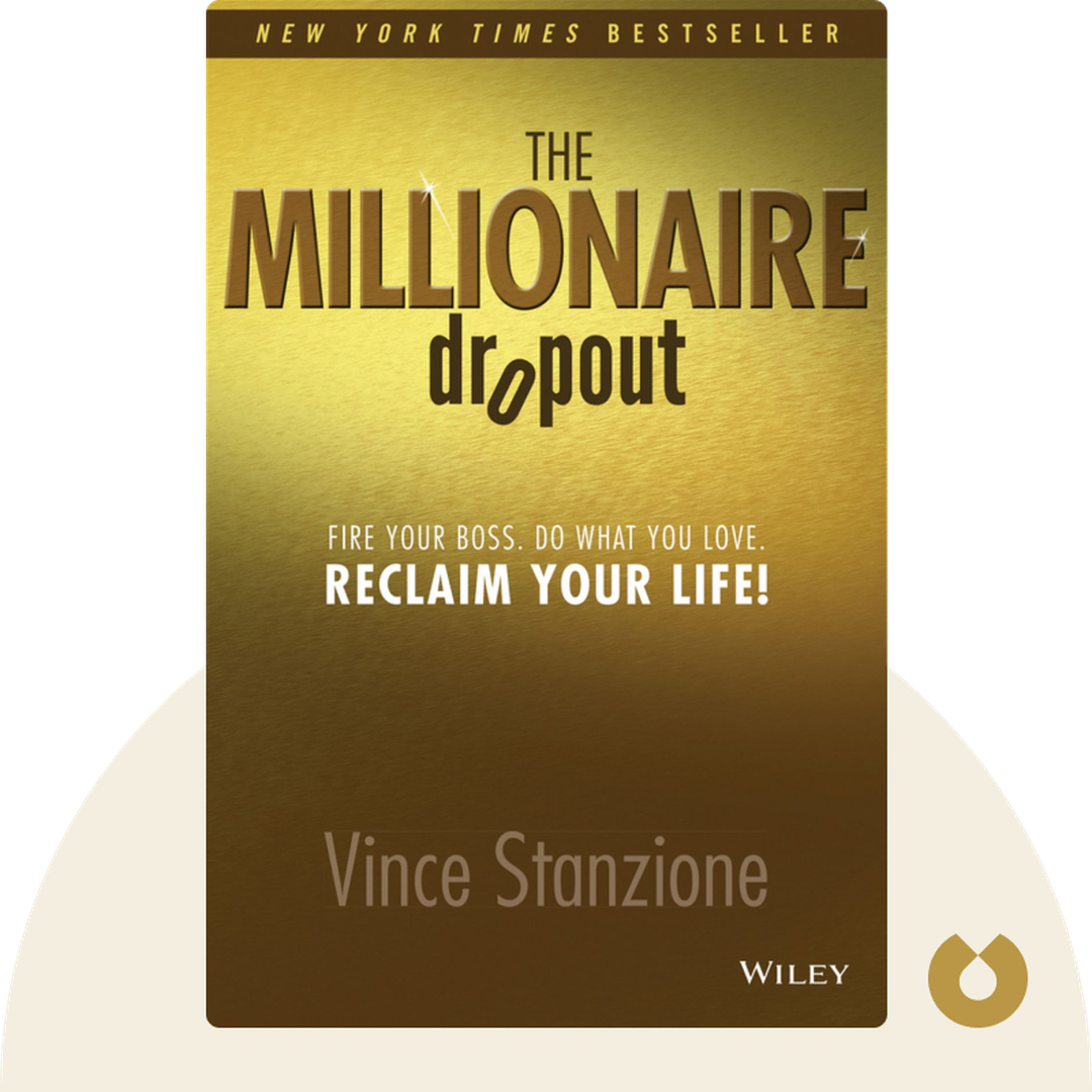 The Millionaire Dropout cover