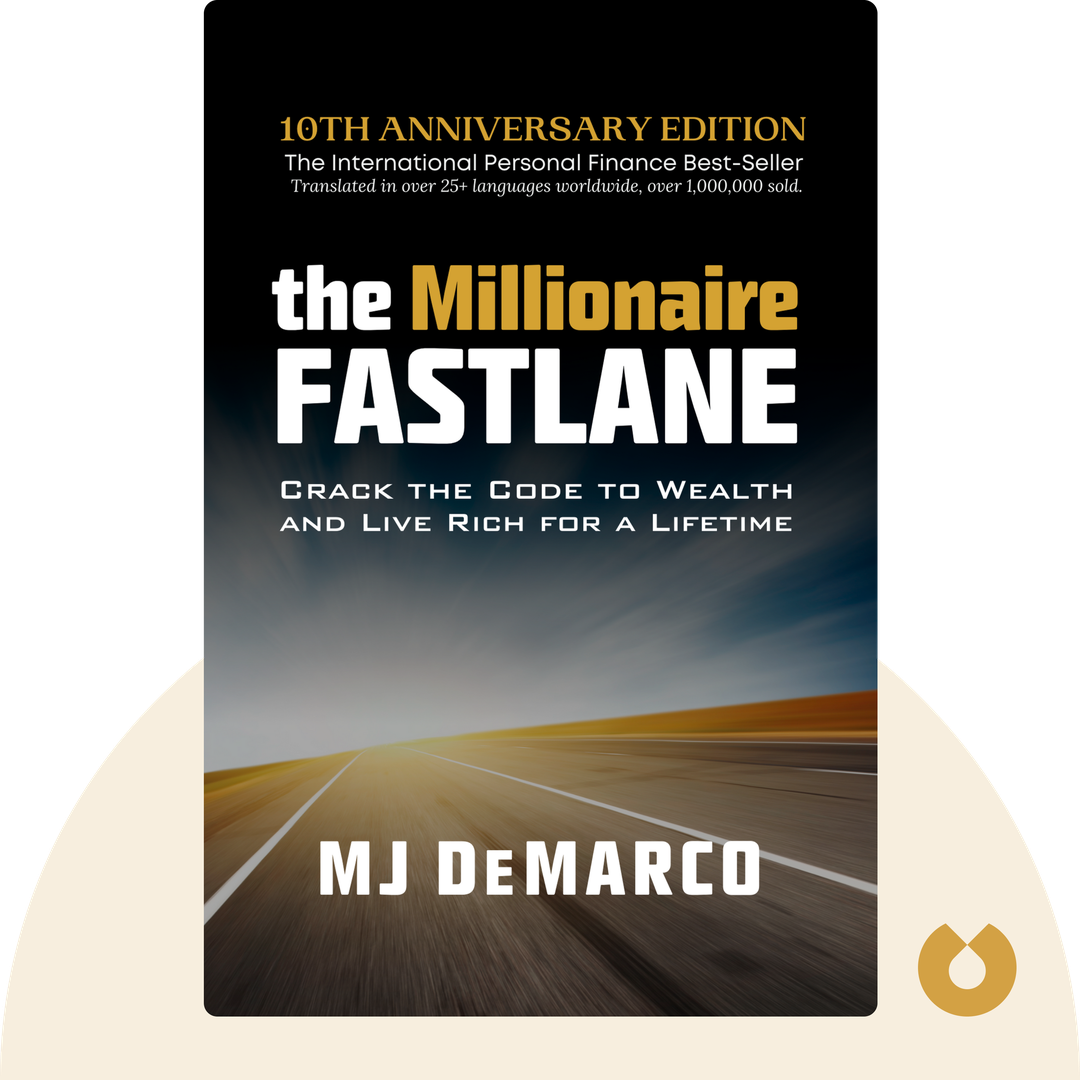 The Millionaire Fastlane audiobook cover - Crack the Code to Wealth and Live Rich for a Lifetime!