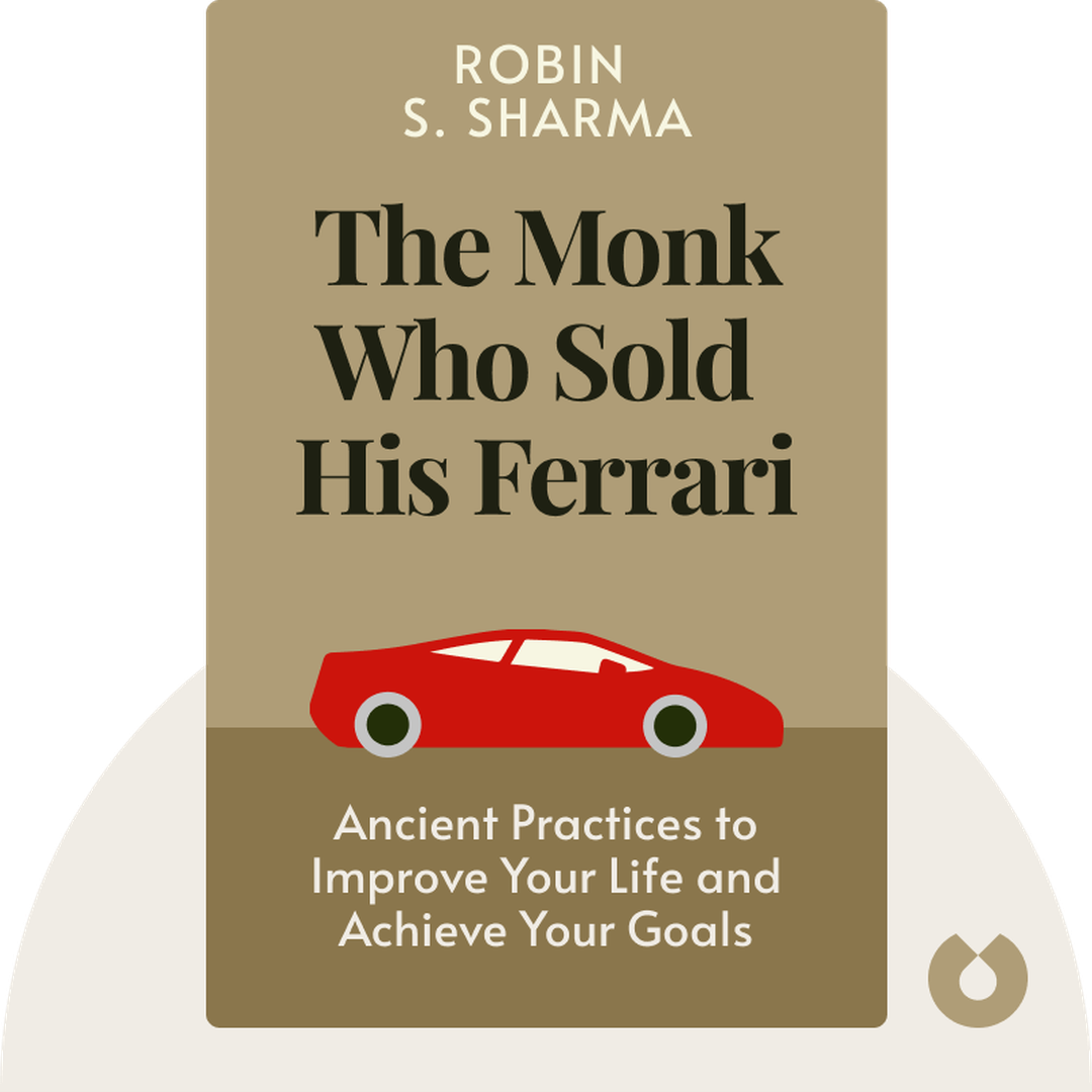 The Monk Who Sold His Ferrari audiobook cover - A guide to using ancient practices to improve your quality of life and achieve your goals