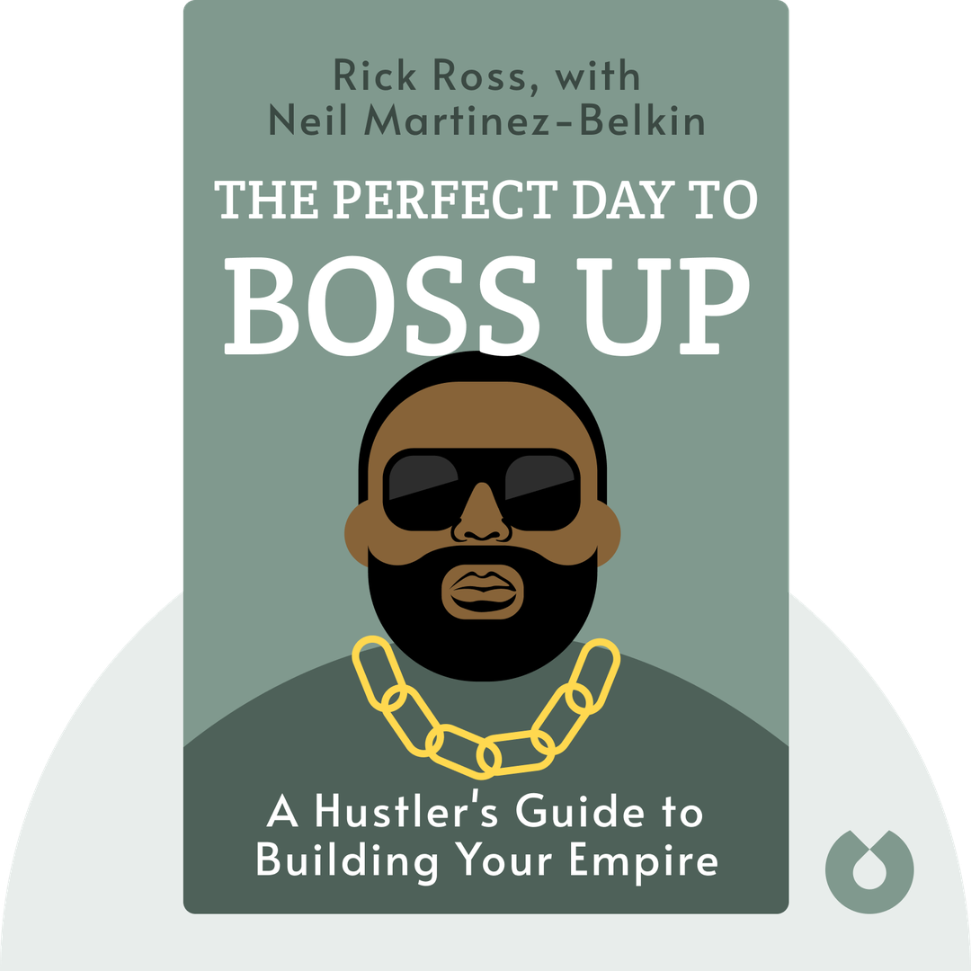 The Perfect Day to Boss Up audiobook cover - A Hustler's Guide to Building Your Empire