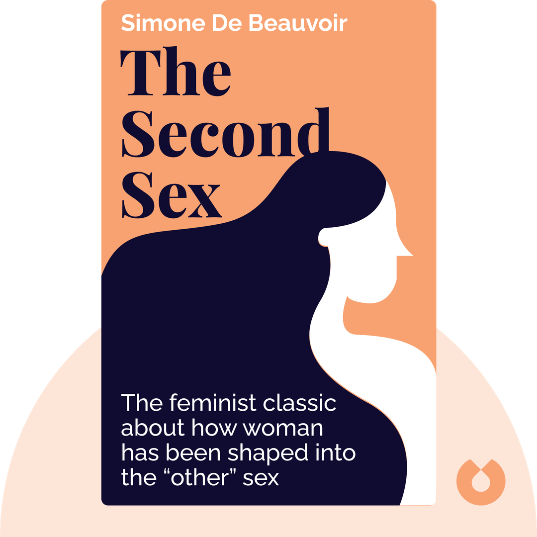 The Second Sex audiobook cover - The feminist classic about how woman has been shaped into the “other” sex