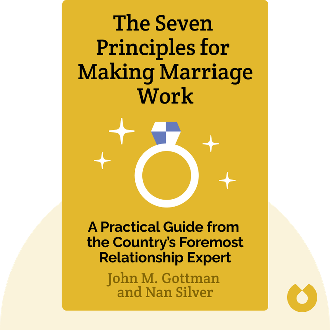 The Seven Principles for Making Marriage Work cover
