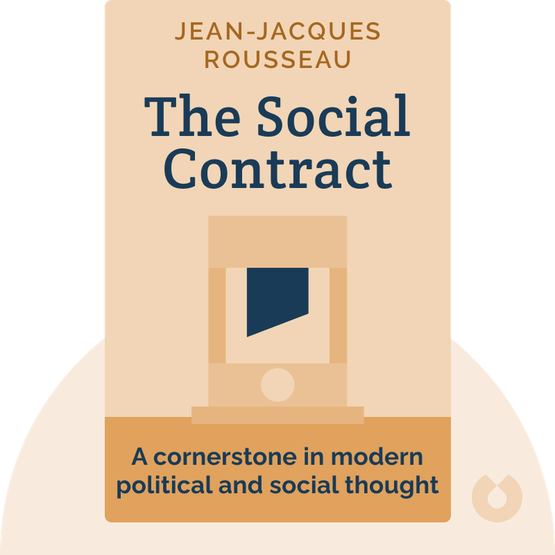 The Social Contract audiobook cover - A cornerstone in modern political and social thought