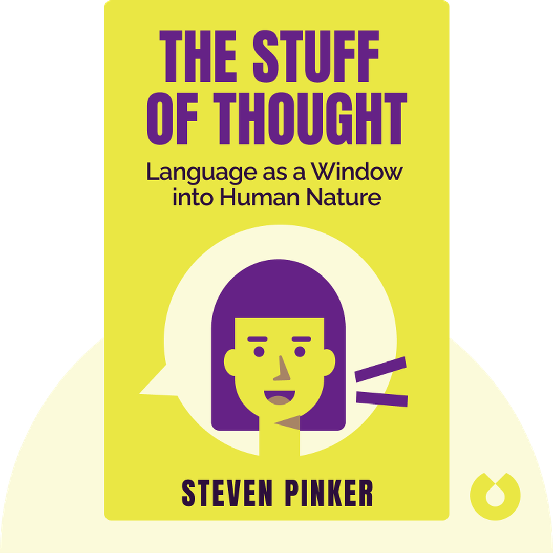 The Stuff of Thought cover