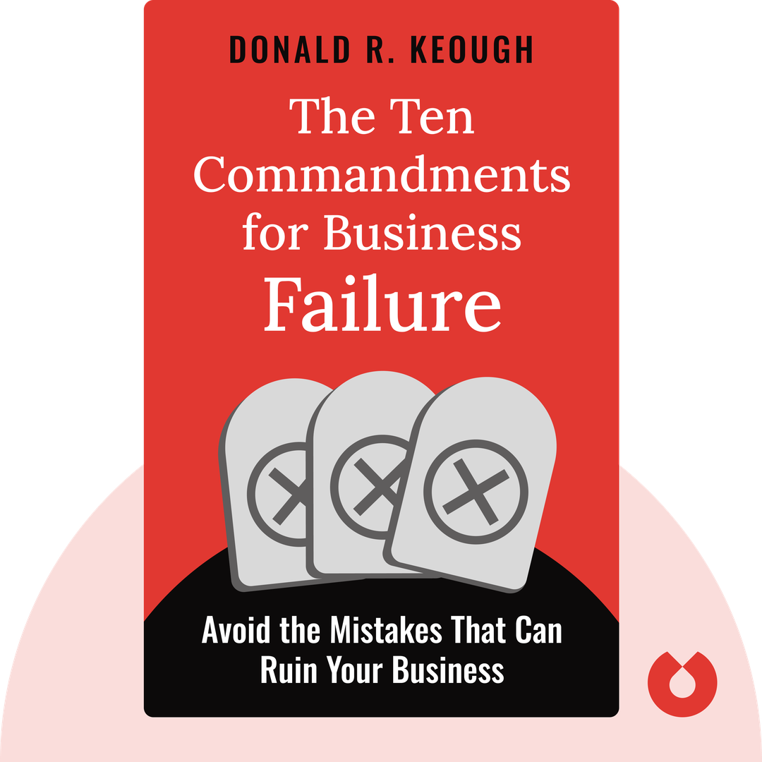 The Ten Commandments for Business Failure cover
