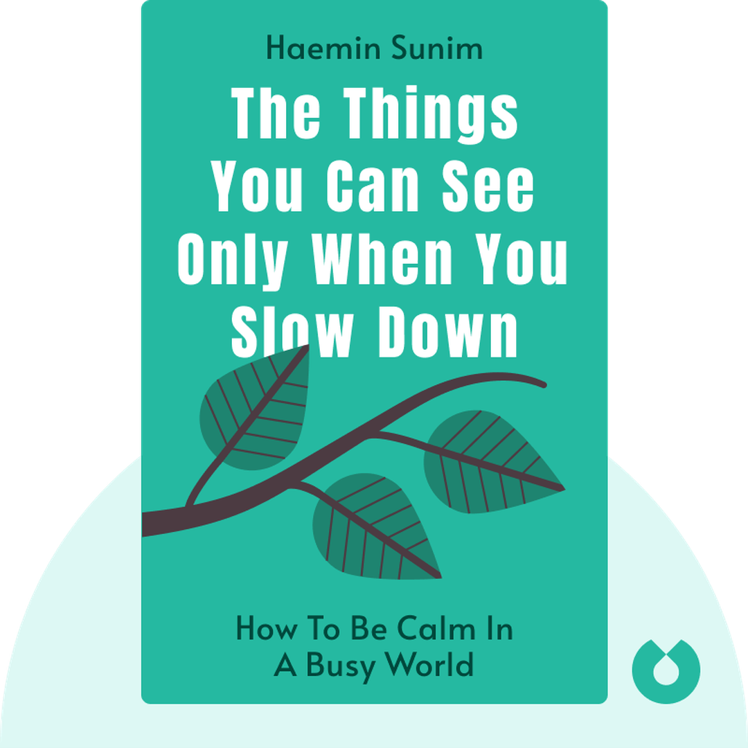 The Things You Can See Only When You Slow Down cover