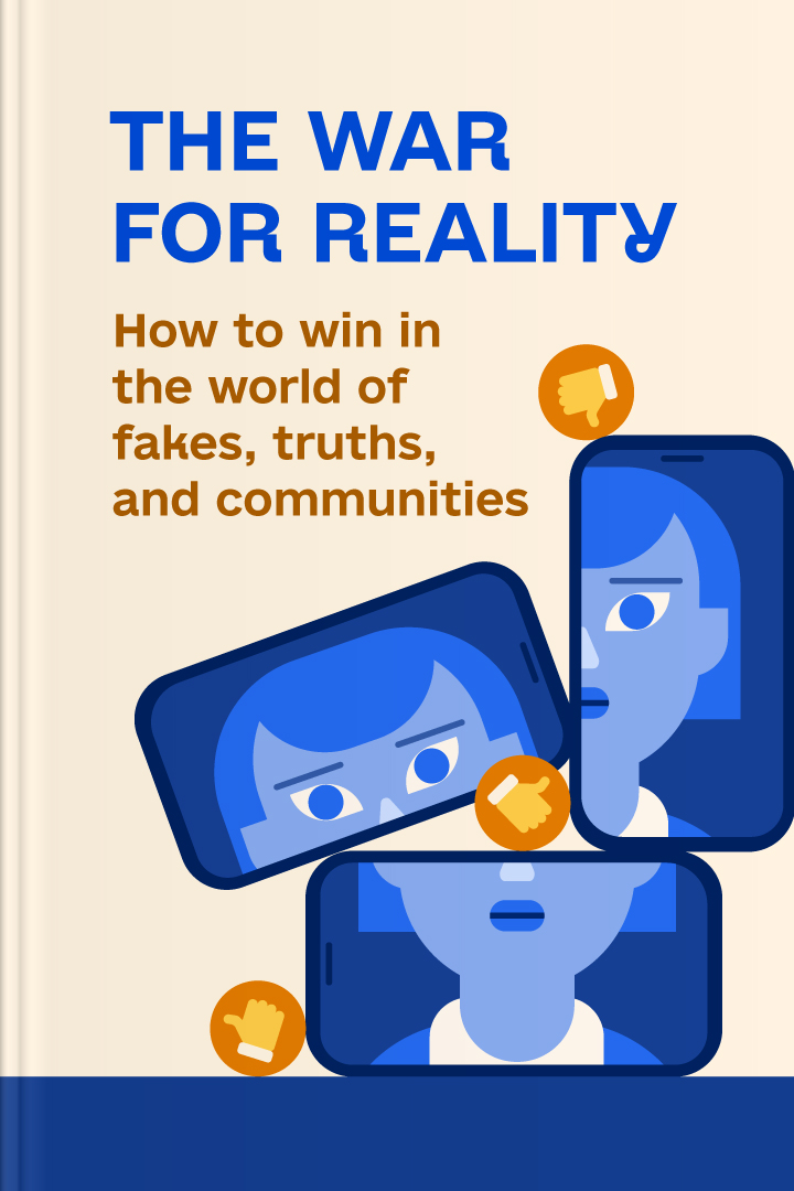 The War for Reality cover