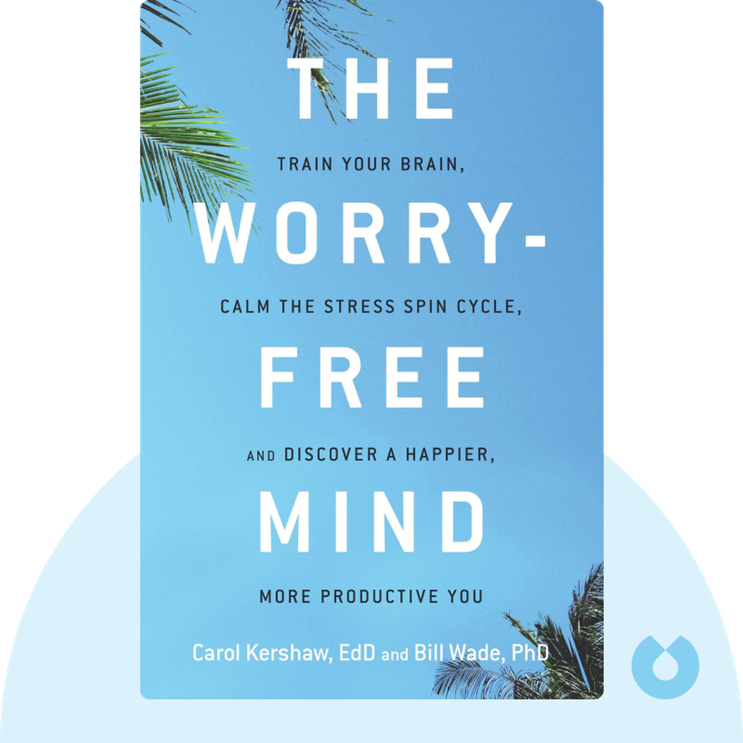 The Worry-Free Mind audiobook cover - Train Your Brain, Calm the Stress Spin Cycle, and Discover a Happier, More Productive You