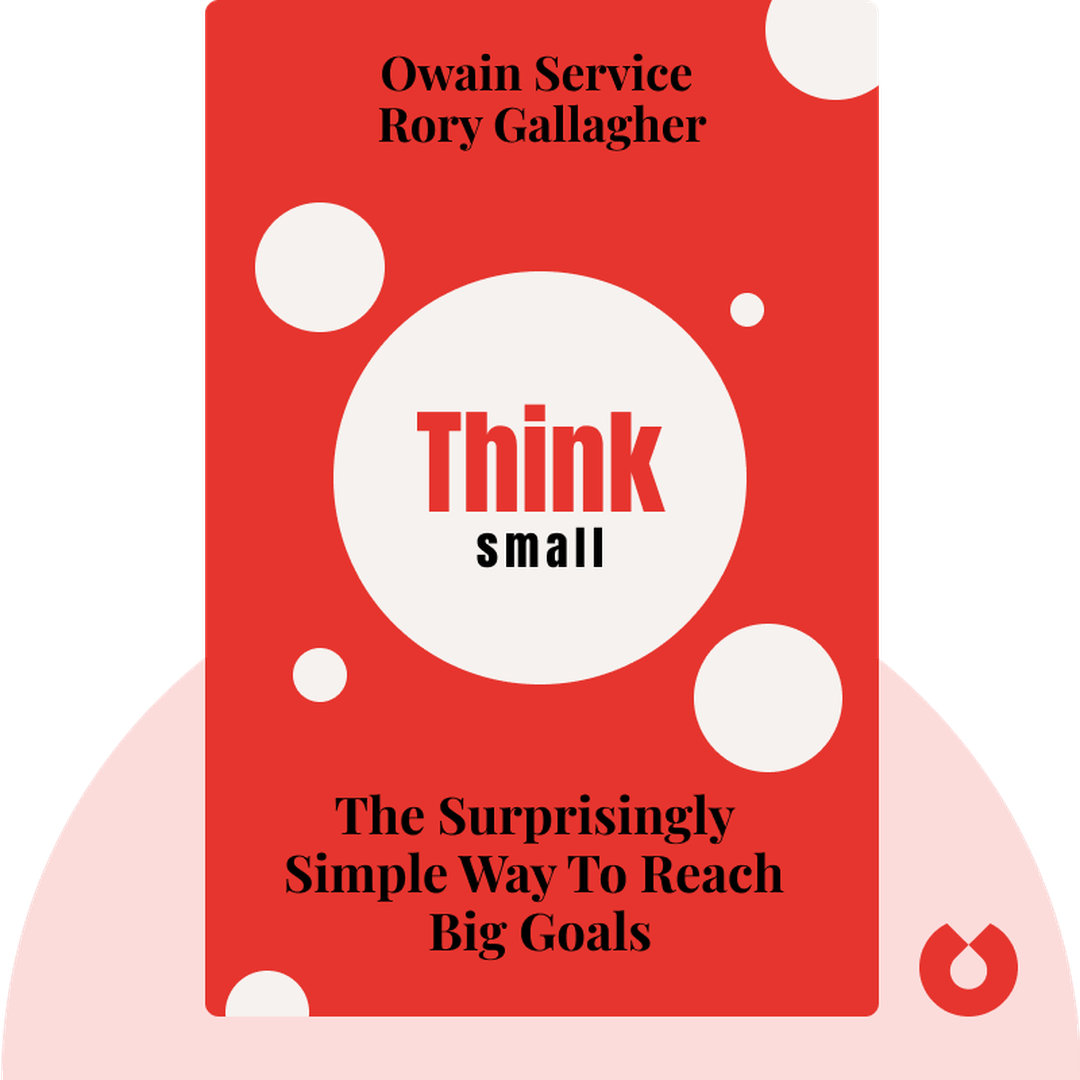 Think Small audiobook cover - The Surprisingly Simple Way to Reach Big Goals