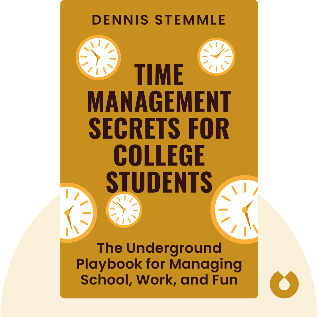 Time Management Secrets for College Students cover
