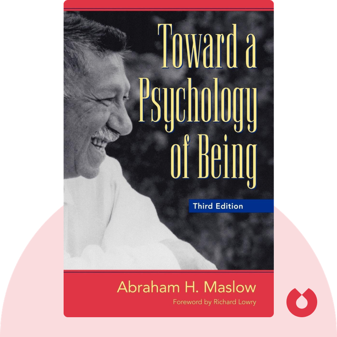 Toward a Psychology of Being cover