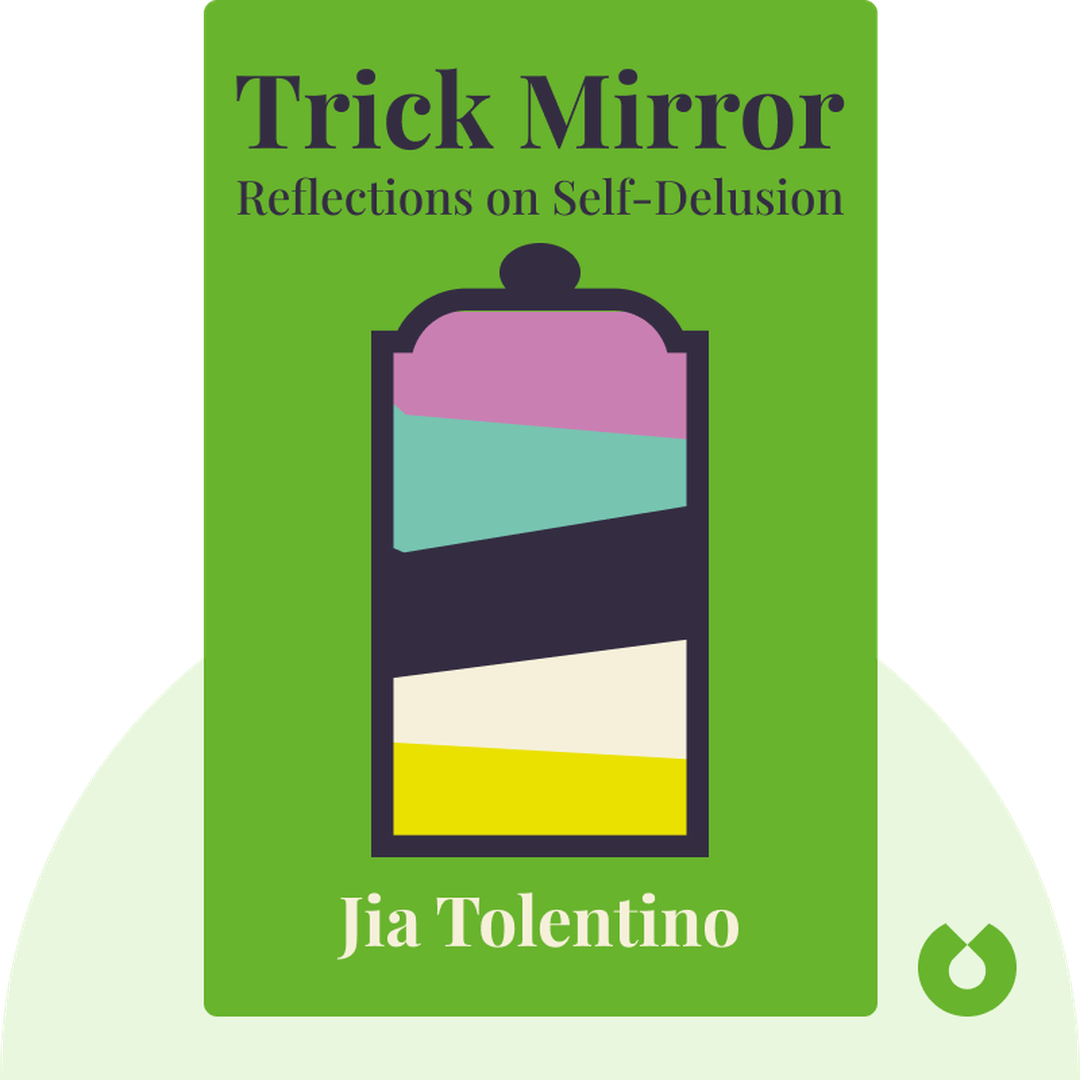 Trick Mirror audiobook cover - Reflections on Self-Delusion