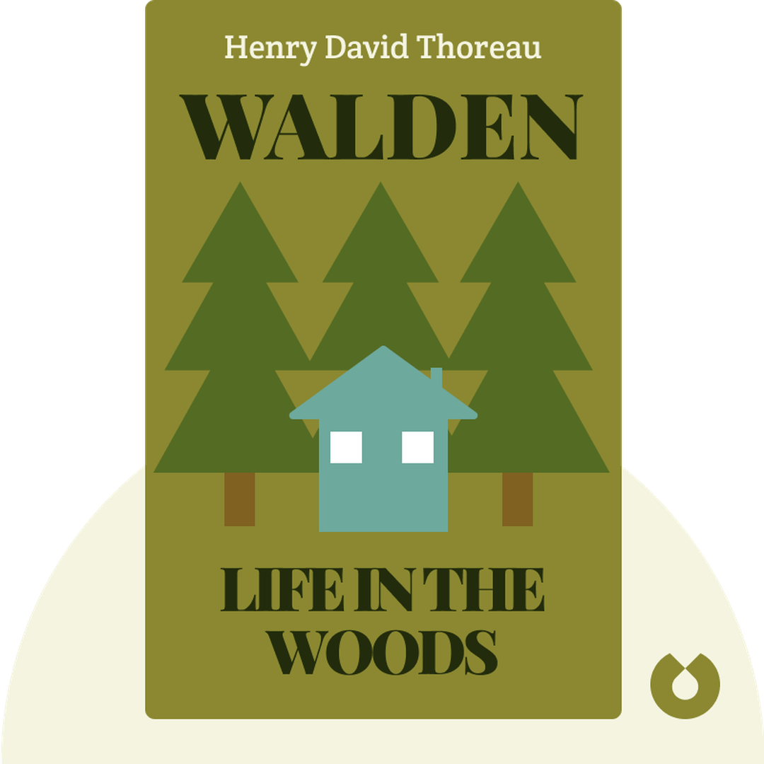 Walden audiobook cover - Life in the Woods