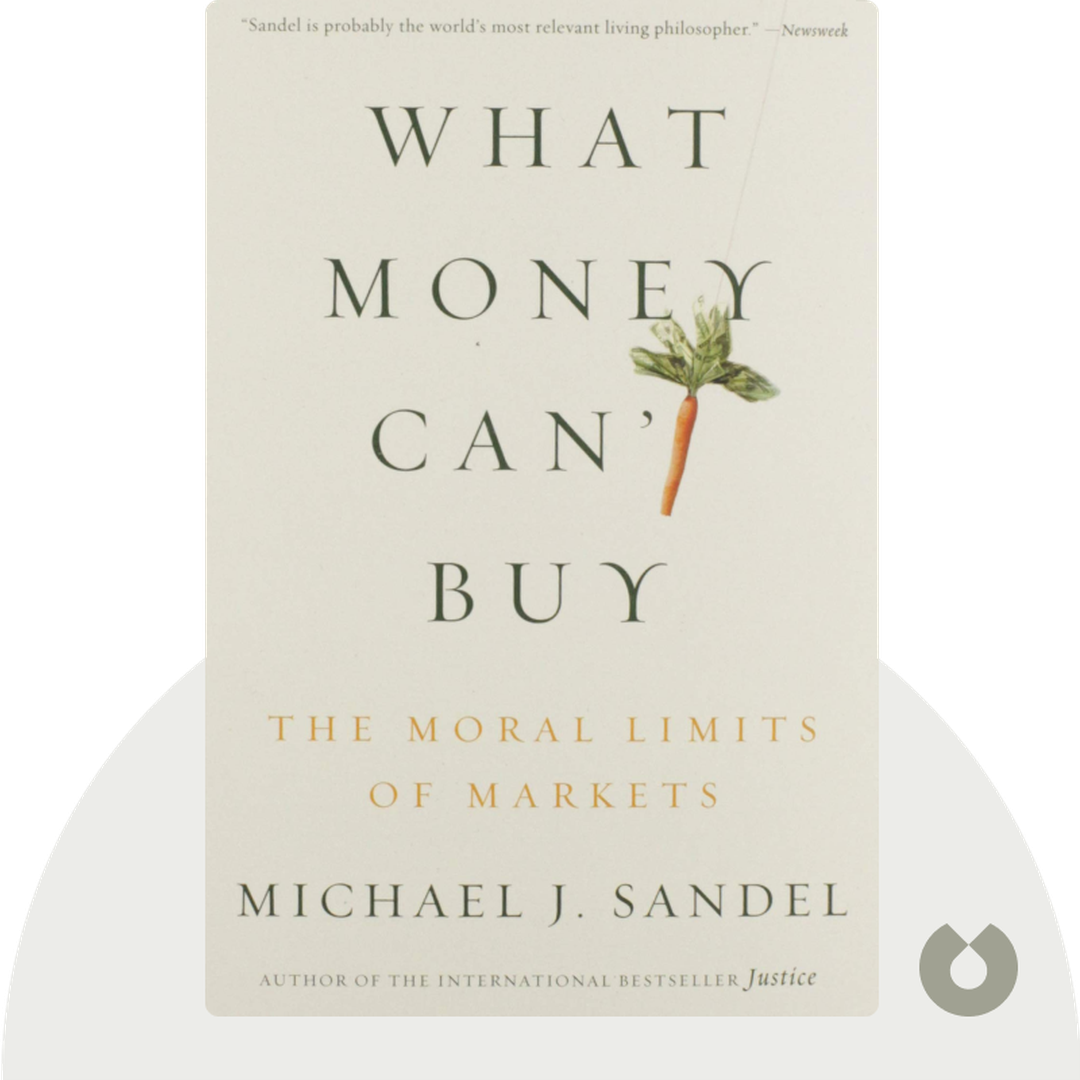 What Money Can't Buy cover