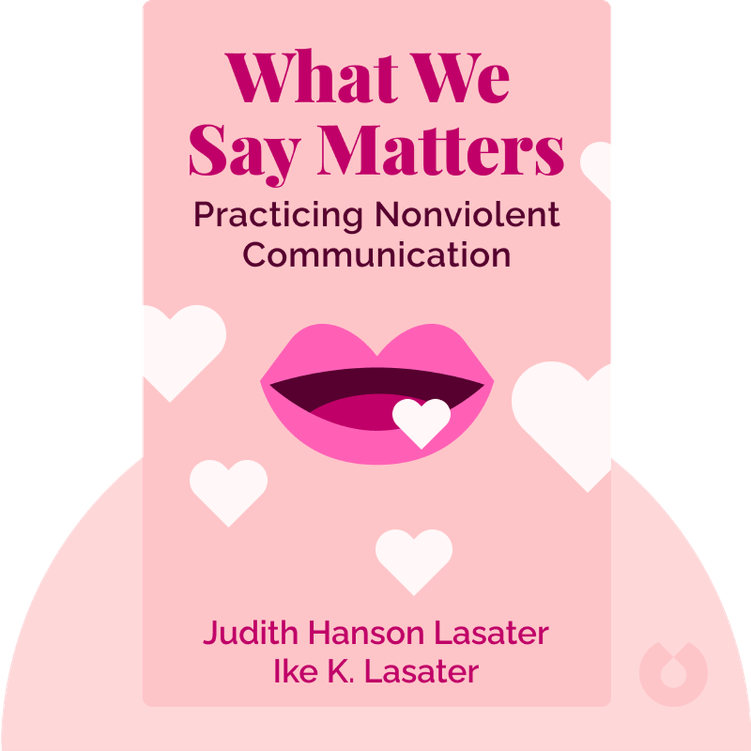 What We Say Matters cover