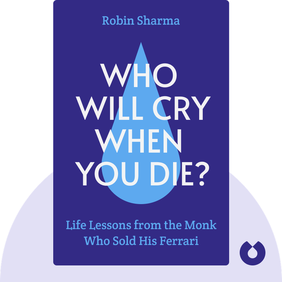 Who Will Cry When You Die? cover