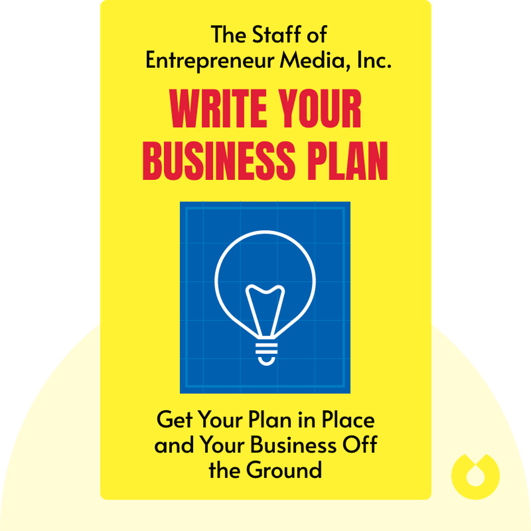 Write Your Business Plan cover