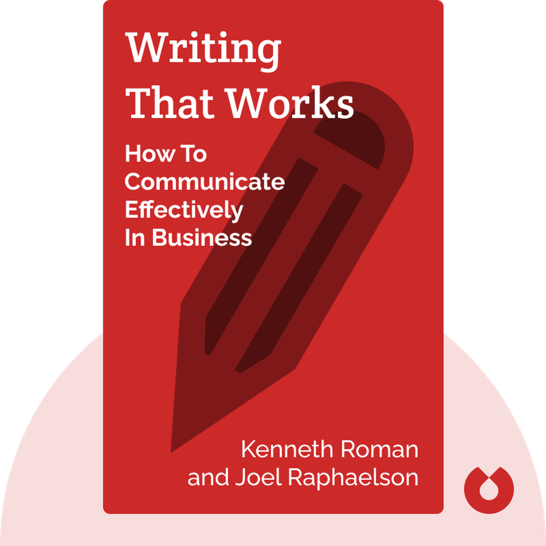 Writing That Works cover