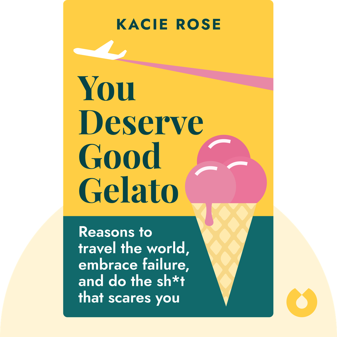 You Deserve Good Gelato cover