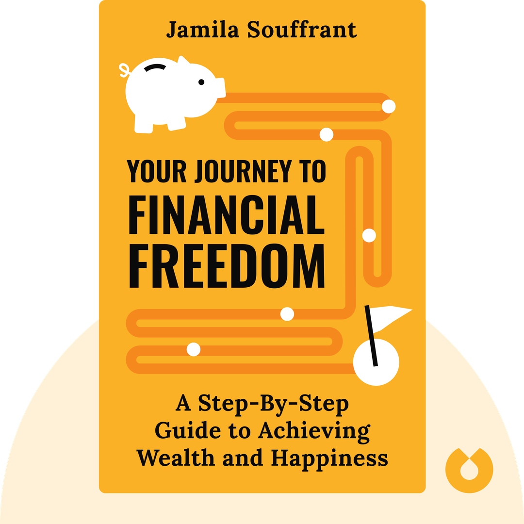 Your Journey to Financial Freedom audiobook cover - A Step-By-Step Guide to Achieving Wealth and Happiness