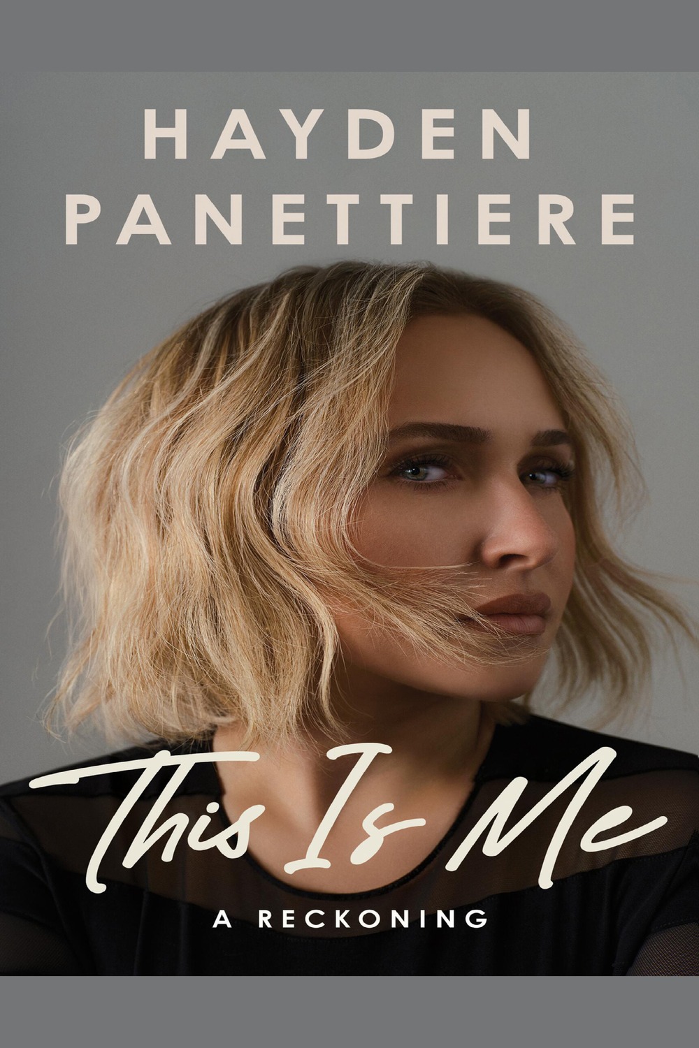 This Is Me: A Reckoning audiobook cover - Hayden Panettiere revisits a life shaped by childhood fame, family rupture, motherhood, addiction, abuse, and devastating grief, revealing how the very experiences that nearly destroyed her eventually taught her to reclaim her identity and accept herself without qualification.